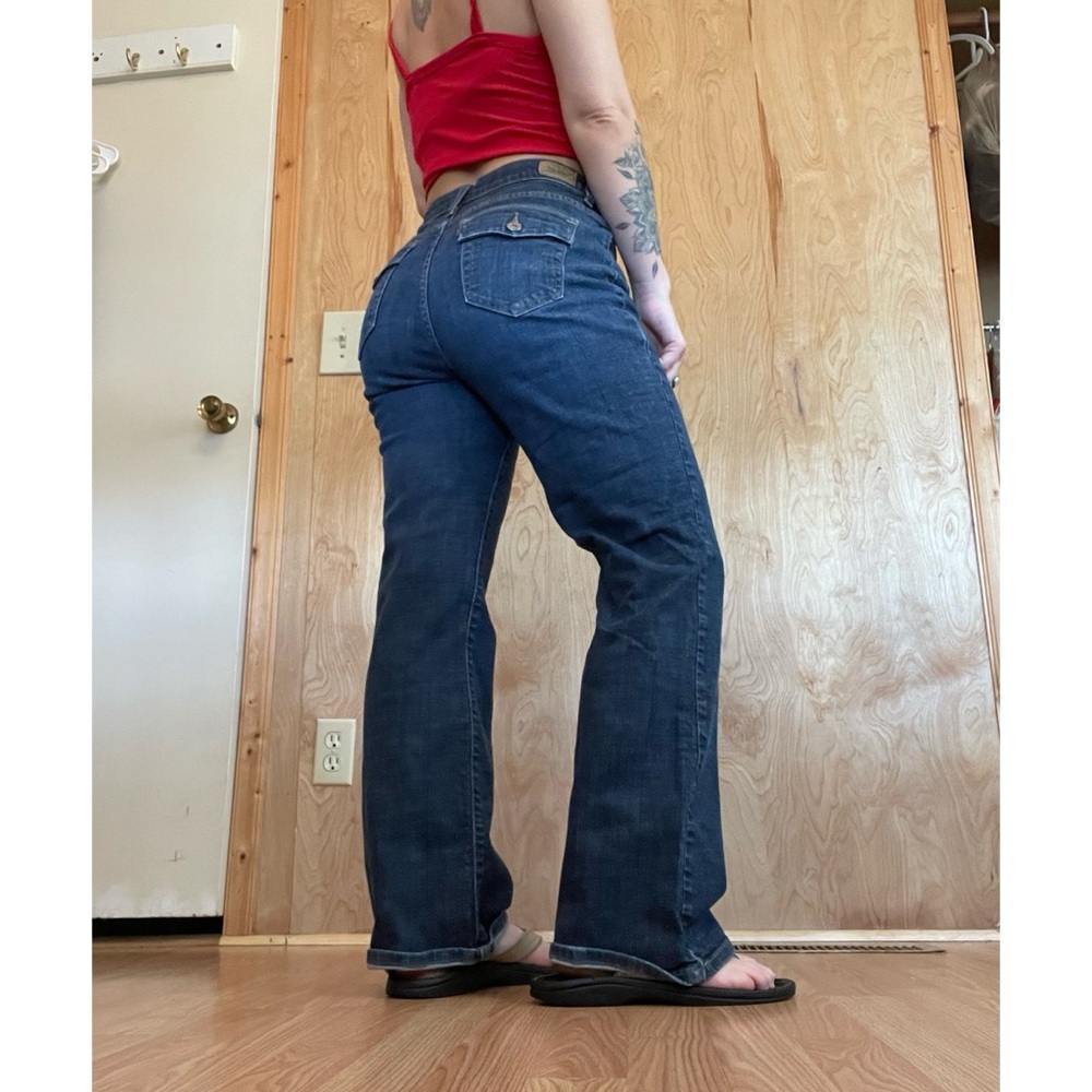 Classic High-Rise Dark Blue Women’s Jeans
